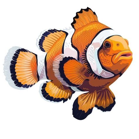 Premium Photo Clownfish Vector Illustration