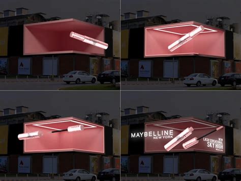 3d Anamorphic Billboard Animation Upwork