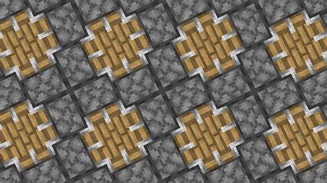 Minecraft Player Creates A Unique Floor Design With Pistons