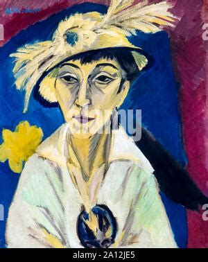 Ernst Ludwig Kirchner Portrait Of A Woman Gerda Schilling 1893 1923