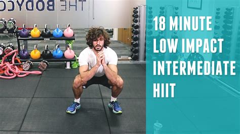 18 Minute Low Impact Intermediate Hiit The Body Coach Youtube