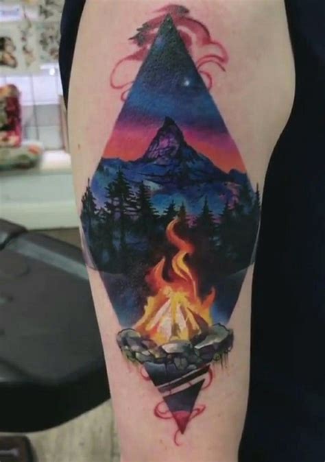 38+ Amazing Cute small flame tattoos ideas