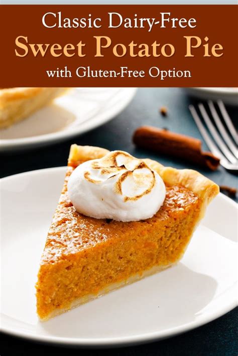 Dairy Free Sweet Potato Pie Recipe For A Classic Holiday Dessert