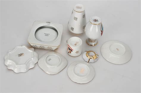 Images For 3010696 COLLECTION PORCELAIN 8 Pieces Including Limoges