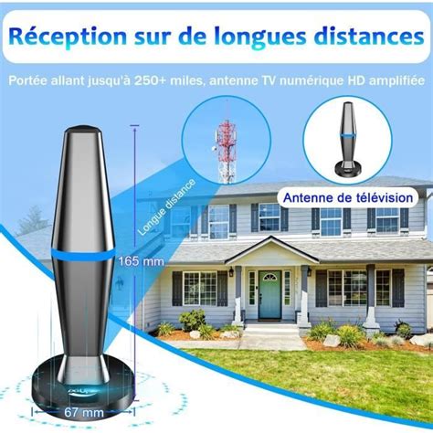 Antenne Tv Int Rieure Puissante Tnt Hd Antenne Tv Int Rieur Avec