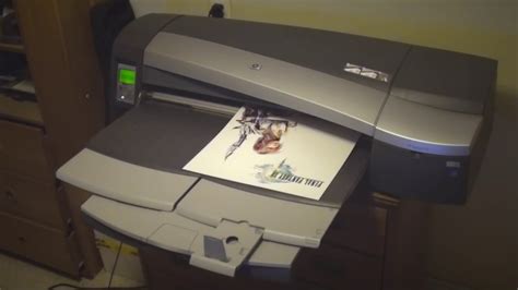 Hp Designjet Printer Youtube