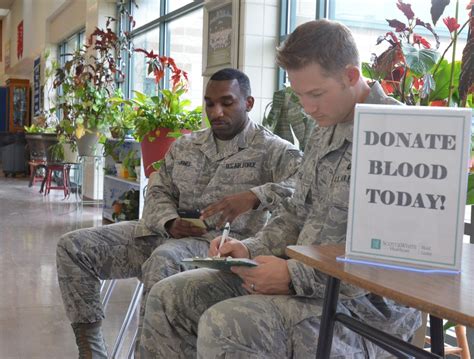 Dvids News Airmen From Th Asos Hosts Blood Drive