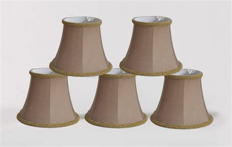 Urbanest Set Of 5 Chandelier Mini Lamp Shade 5 Inch Bell Clip On