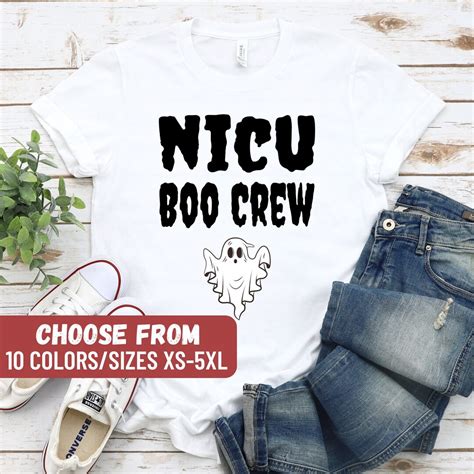 Nicu Halloween Shirt Nicu Nurse Halloween Tee Nicu Nurse Neonatal