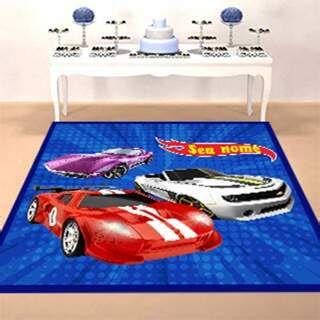 Tapete para Festa Hot Wheels Mod01 Lojinha da Luc Adesivos Tatuagem Temporária Magazine Luiza