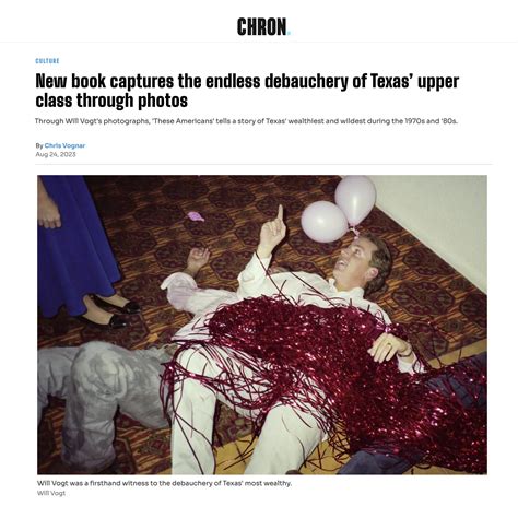 Houston Chronicle's "Chron" features 'These Americans' ~ Houston, TX