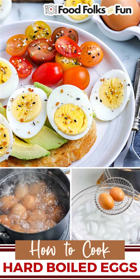 How To Make Hard Boiled Eggs • Food Folks And Fun