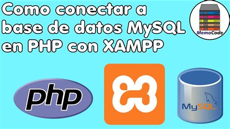 Como Conectarse A Una Base De Datos De Mysql En Php Youtube