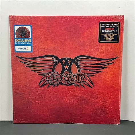 Aerosmith Ultimate Greatest Hits Vinyl Record Lp Custom Color New