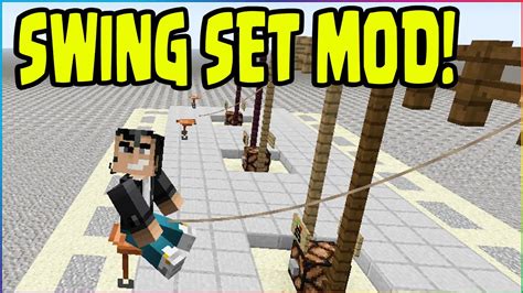 Minecraft Ps3xboxwii U Best Swing Set Mod Working Swing Set Mod