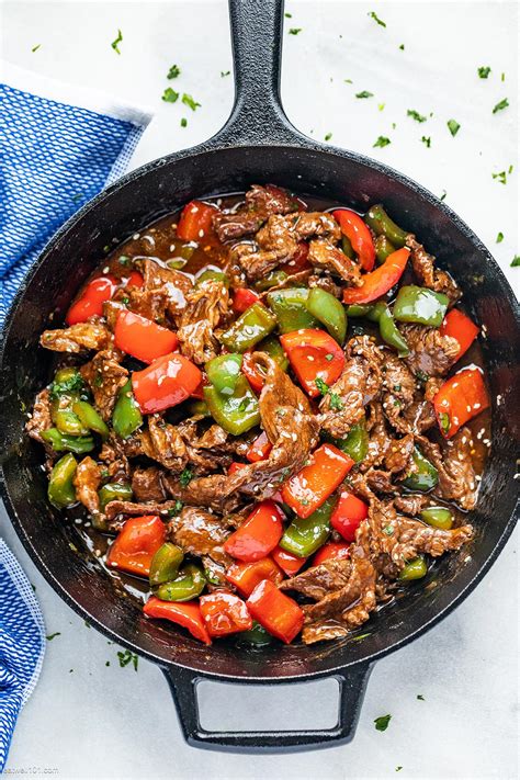 Pepper Steak Stir-Fry Recipe – How to Make Beef Stir Fry — Eatwell101