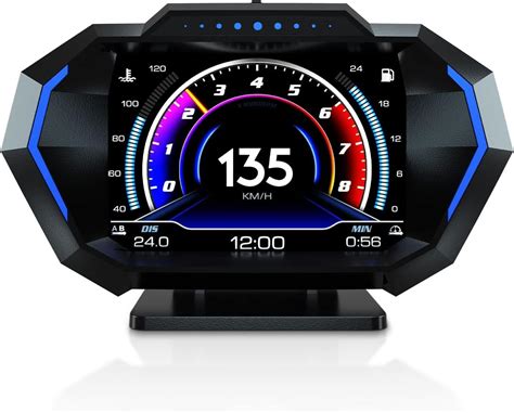 Amazon fr AMROOLOO Affichage tête haute OBD2 GPS mode compteur