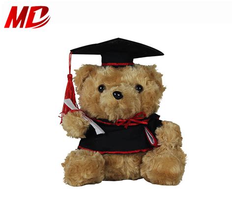 20cm 30cm 40cm Plush Lovely Graduation Bear With Cap Gown China