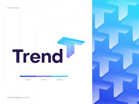 trend logo concept  behance