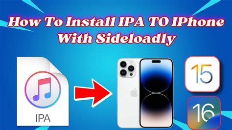 How To Install IPA To IPhone With Sideloadly 2023 PC YouTube