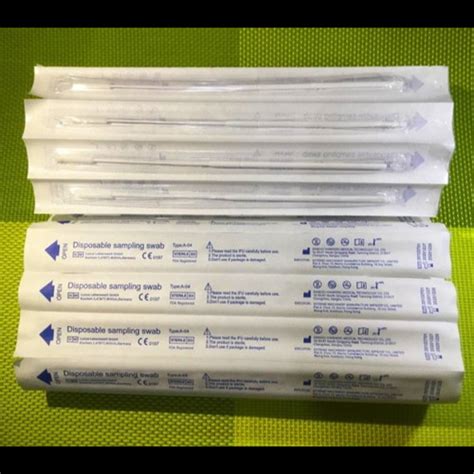 Jual Swab Nasofaring Steril Flocked Swab Naso Flocked Swab Oro