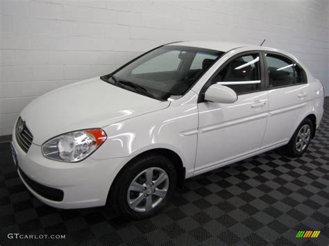 2009 Nordic White Hyundai Accent GLS 4 Door 62596459 Photo 2