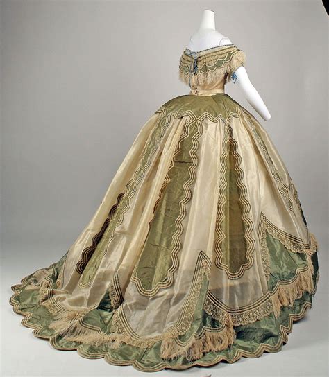 Dress French The Met 1865 Historical Dresses Victorian Fashion