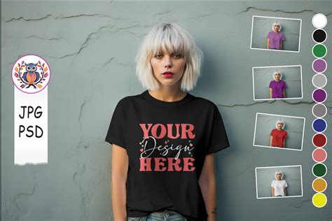 T-shirt Mockup Psd Sublimation Graphic by Crafty Corner · Creative Fabrica