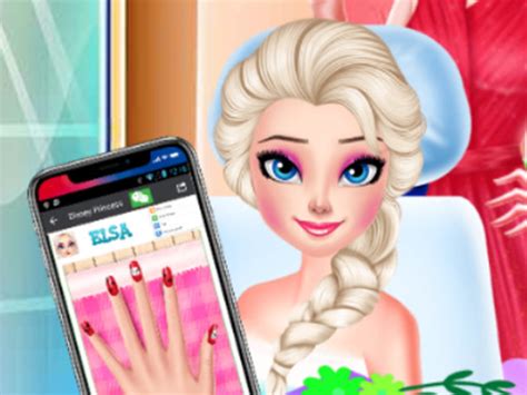 Princess Nail Salon Makeover 🏆 Games Online