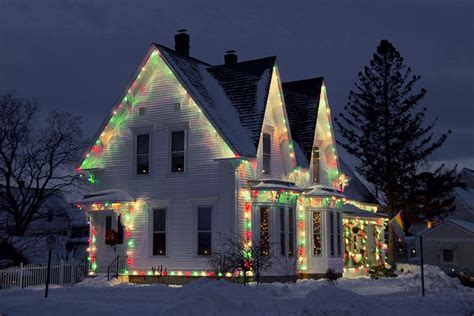 Fantastic Customer Photo Thanks So Much For Sharing Colored Christmas Lights Christmas