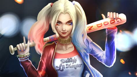 2560x1440 Harley Quinn Art Hd 1440p Resolution Hd 4k Wallpapers Images