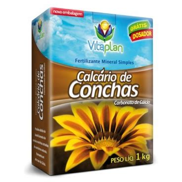 Calcário de Conchas Vitaplan 1 kg Submarino