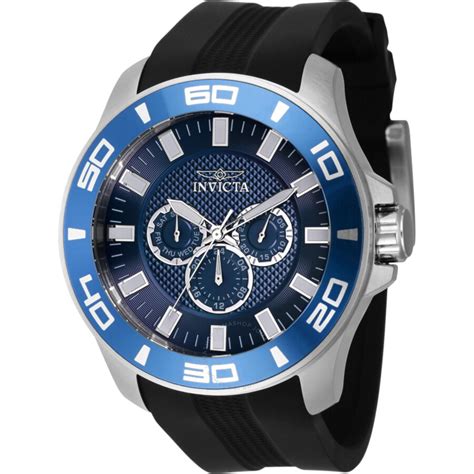 Invicta Pro Diver Gmt Quartz Blue Dial Men S Watch