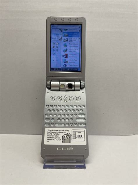 Sony Clie Handheld Palm Os Silver Grade A Peg Nx V