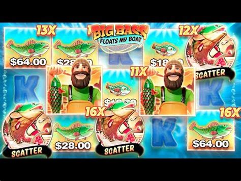 Big Bass Floats My Boat Slot Huge Super Free Spins Bonus Buys