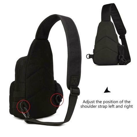 Outdoor Tactical Sling Bag Military Molle Crossbody Pack Chest Shoulder Backpack Ebay