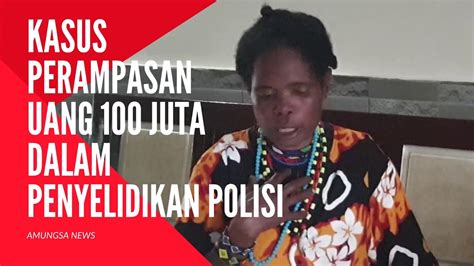 Kasus Perampasan Uang 100 Juta Masih Dalam Penyelidikan Polsek Mimika