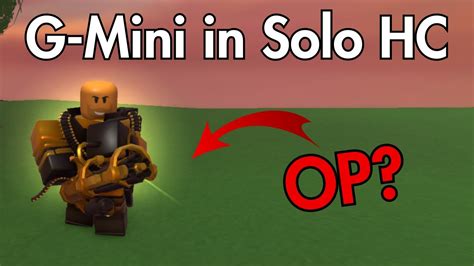 Golden Minigunner In Solo Hardcore Tower Defense Simulator YouTube