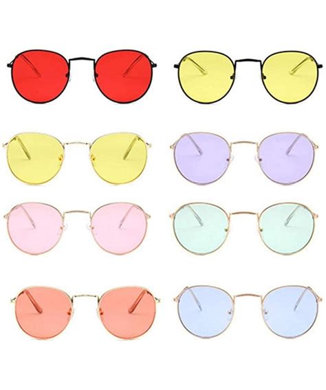 Round Clear Metal Frame Glasses - Silver Frame - CF189Y3SGA2