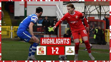 Extended Highlights Swindon Town Vs Doncaster Rovers Youtube