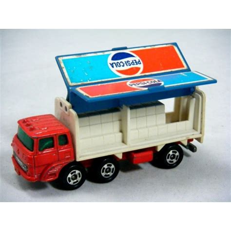 Tomica No7 Fuso Pepsi Cola Delivery Truck Global Diecast Direct