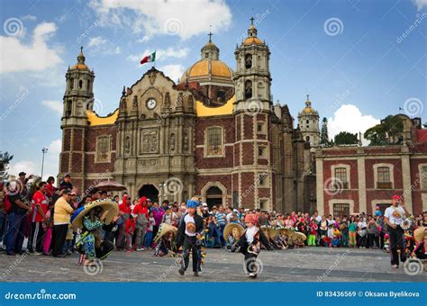 Festival of the Virgin of Guadalupe in Mexico City Editorial Stock ...