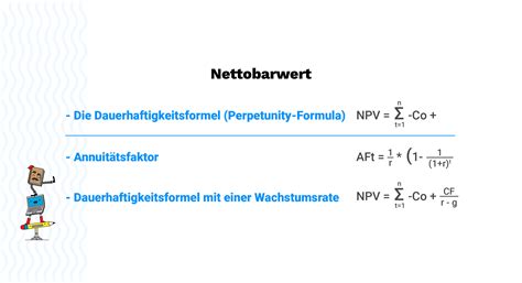 Der Nettobarwert I Studydrive