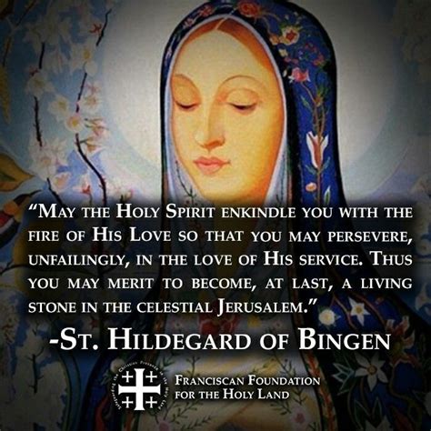 St Hildegard Of Bingen Catholic Quotes Saint Quotes Catholic