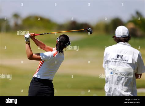 Rancho Mirage California USA 05th Apr 2013 Michelle Wie Warms Up