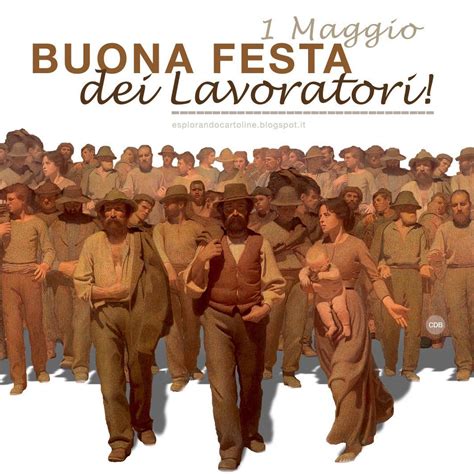 CDB Cartoline Per Tutti I Gusti Cartolina 1 Maggio BUONA FESTA DEI