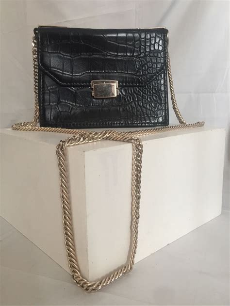 Baby Bolsa Zara Preta Quadrada Bolsa De Ombro Feminina Zara Usado