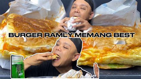 Burger Ramly Sesiapa Je Tengok PASTI TERLIUR Burger Tepi Jalan