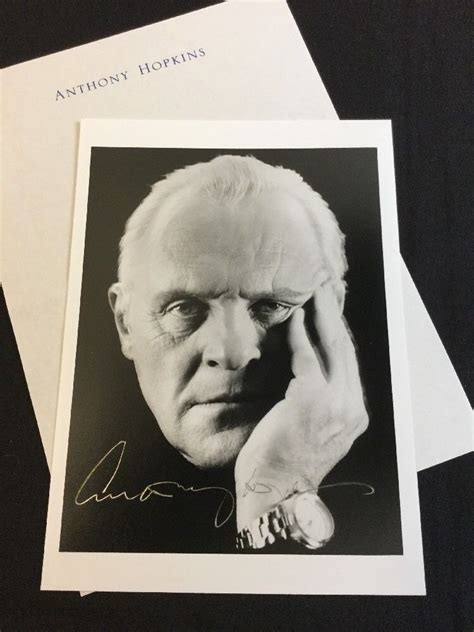 Sir Anthony Hopkins Autographed 5x7 Photograph Guaranteed Authentic