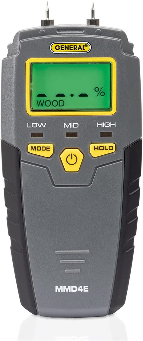 General Tools MMD4E Digital Moisture Meter Water Leak Detector